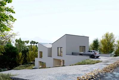 Casă modernă cu panoramă superbă, design contemporan, terase generoase, Chinteni - 3