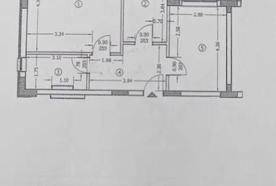 Apartament 2 camere decomandat etajul 1 ,Avantgarden 3 - 7