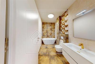 Penthouse 3 camere, bucatarie mobilata, intabulat (52N-L) - 9