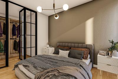 Apartament cu 2 camere decomandat, mobilat în UTA