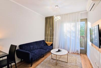 Apartament cu 2 camere semidecomandat, mobilat în Herăstrău