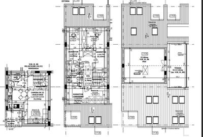 Penthouse deosebit pe 3 etaje cu priveliste zona Coresi - 7