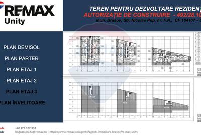 Teren dezvoltare rezidențială 8,272mp Brasov/AUTORIZATIE DE CONSTRUIRE - 6