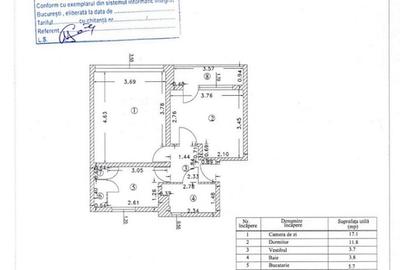 Unirii, Cantemir, apartament  2 cam decomandat - 1
