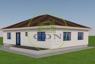 Casa parter, 306 MP teren, 101 MP utili, comuna Malu Mare, zona Selgros - 1