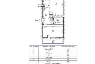 Proprietar - 2 camere dec., et.1, mobilat si utilat 2024, platou Dacia - 16