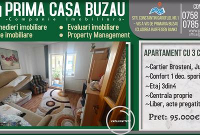 Apartament cu 3 camere confort 1 dec sporit ~ etaj intermediar ~ cu imbunatatiri