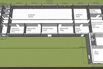 Spatiu productie/ depozitare FRIG/ birouri/ 584mp/ CATERING, carmangerie, - 1
