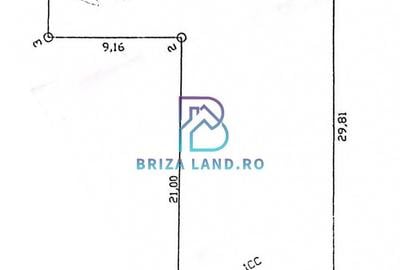 Bucurestii Noi, zona Strabuna, teren 400mp, d=10.9m liber - 3
