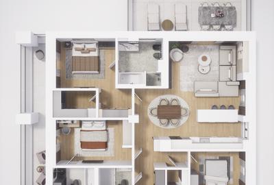 Penthouse Premium | Vedere la munte | Sistem Smart Home | 2 Parcari subterane - 3
