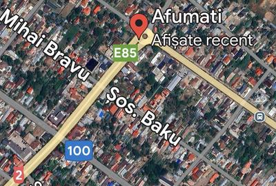 Afumati DN2 rond  str Traian  Vanzare Teren  intravilan 1660mp (150eur/mp) - 1