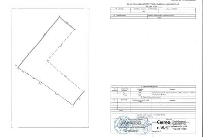 Teren Construcții intravilan de 363 mp, în Central