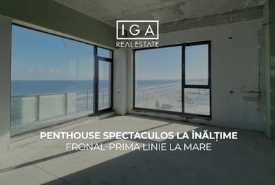 Fronal-Prima linie la mare | Penthouse spectaculos la înălțime