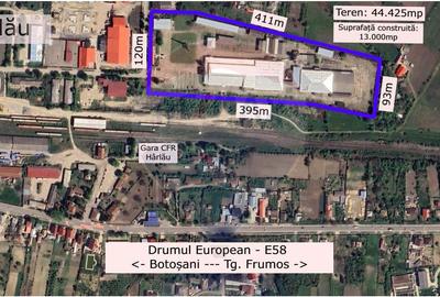 Teren Industrial de Vânzare 4.4 Ha - Zona industrială - Hârlău - 1