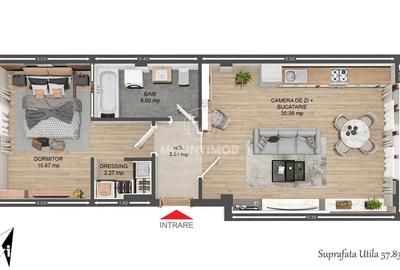 2 camere Premium cu curte 58 mp/utili  | Bloc Nou |Centrul Istoric - 7