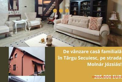De vânzare casă familială în Târgu Secuiesc, pe strada Molnár Józsiás! - 1