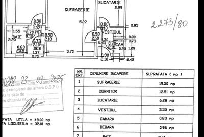Apartament 2 camere renovat , 57mp etaj 8/10 Ghencea-Brasov - 1