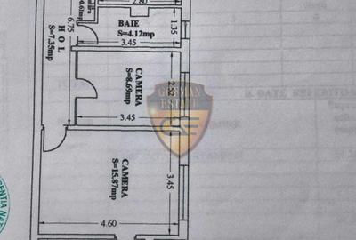 3 camere, Tomis Nord Et 1/4, 53mp, 2 parcari, balcon, renovat, centrala gaz, A/C - 8