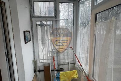 2 camere KM 4-5 semidec, parter, 42 mp cu balcon + boxa gaze in bloc, de renovat - 8