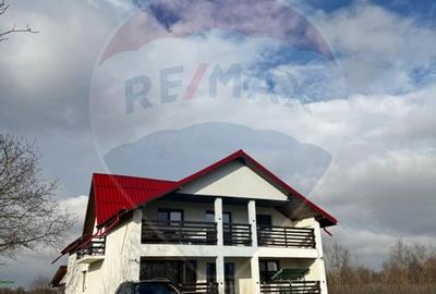 Vila cu 7 camere de vanzare+teren 2200 mp, Darza-Crevedia - 1