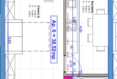 Garsonieră decomandată în Florești