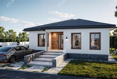 Casa cu 4 camere pe un singur nivel teren 500mp de vanzare Selimbar - 1