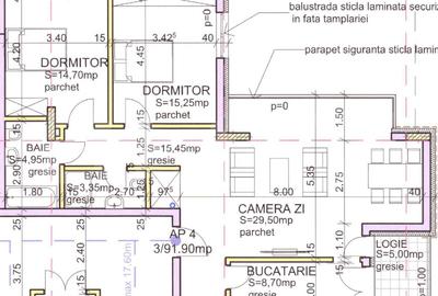 Apartament 3 camere, 2 bai, 92 mp, Zona Andrei Muresanu - 2