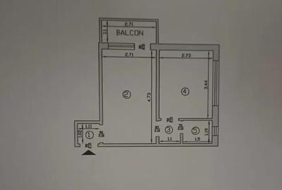 Apartament 1 camera Tatarasi - Ciurchi - 1