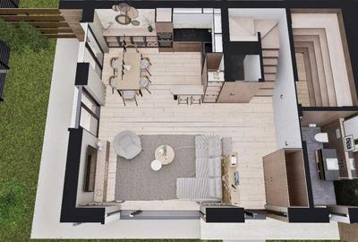 Casa cuplata P+E, 120 mp utili, 4 camere, cu CF, Parcul Poligonului - 2