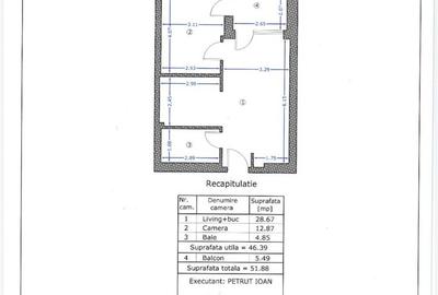 City Point Aviatiei faza 2 Apartament 2 camere - 12