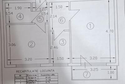Vanzare 2 camere decomandate-zona Teiul Doamnei-Parc Tei - 11