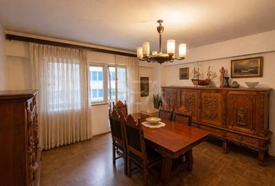 4 camere Dorobanti decomandat, et. 3, an 1980, metrou, 97 mp - 1