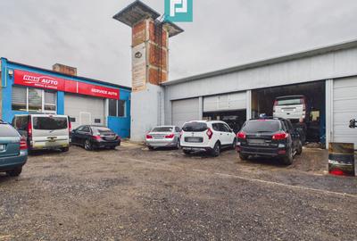 HALĂ INDUSTRIALĂ + SERVICE AUTO COMPLET ECHIPAT - 2