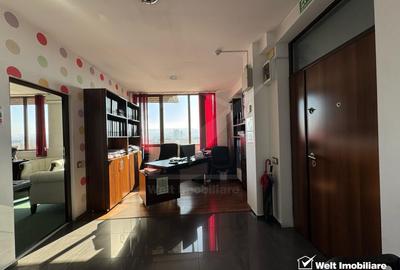 Apartament 4 camere, ultrafinisat, mobilat pentru birou, panorama unica ! - 10