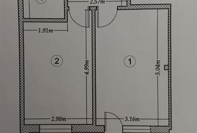 Apartament 2 camere Dristor - 4