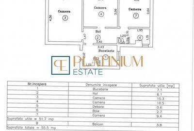 P4870 Apartament cu 3 camere DECOMANDAT, zona Gheorghe Lazar - 7