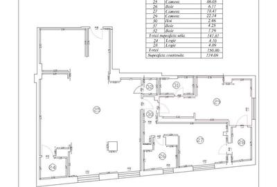 3 CAMERE+BIROU HERASTRAU  142 MP UTILI  PARCARE - 21