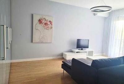 Apartament cu 2 camere semidecomandat, mobilat în Băneasa