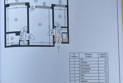 Apartament 2 camere Sud - 11