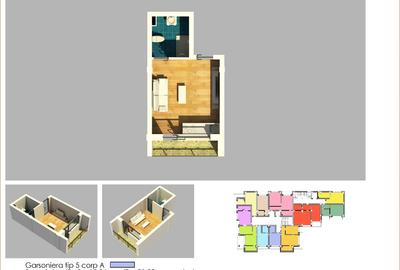 Garsonieră decomandată în Schitu