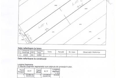 Vând teren intravilan in Buftea  2 loturi de 2400mp  fiecare - 2