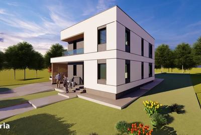 Casa Individuala P+E, NZEB, zona Soporului, 800mp teren - 2