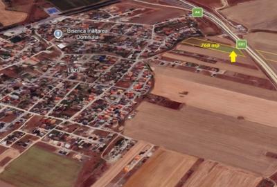 Teren 768 mp Lazu - langa A2 - 2