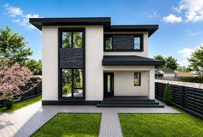 |Casa Premium|Buftea|Predara La cheie|Teren 450 mp2|4dormitoare| - 2