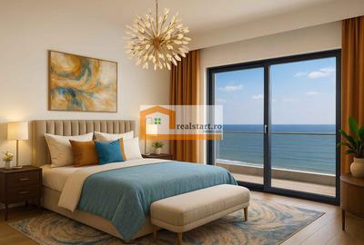 Vedere frontala la Mare, Prima linie, Penthouse tip Duplex, bloc Boutique - 20