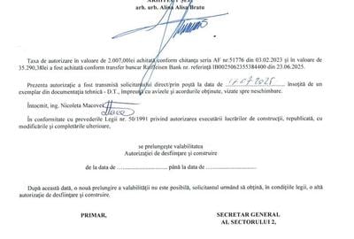 Teren cu Autorizatie | Sector 2 | Zona Barbu Vacarescu - 9