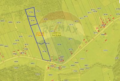Teren parțial intravilan 30,930 mp Poiana Stampei-DN E58, Suceava - 6