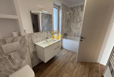 Duplex lux, de închiriat, 5 camere, parcare, curte, terasă,220mp teren - 9