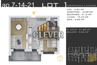 Apartament 2 cam Decomandat, Comizion 0% | Zona Pallady