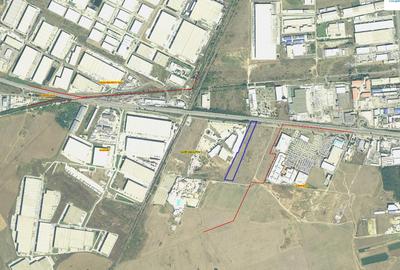 Asociere sau vanzare teren cu deschidere la A1,intravilan,urbanism P+4 - 1